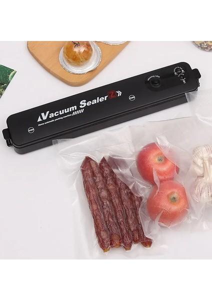 Kutu ve Kesici Tarzı Au Fişi Mutfak Vakumlu Plastik Torba Mühürleyen Paketleme Makinesi Ticari Ev Vakumlu Gıda Sızdırmazlık Wittorage Gıda Tasarruflu Çantalar (Yurt Dışından) fırsatları