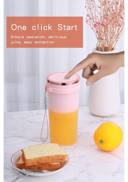 Mavi Stil Taşınabilir Mini Elektrikli Sıkacağı USB Şarj Edilebilir El Smoothie Blender Meyve Mikserleri Gıda Milkshake Suyu Yapıcı Makinesi (Yurt Dışından) modelleri