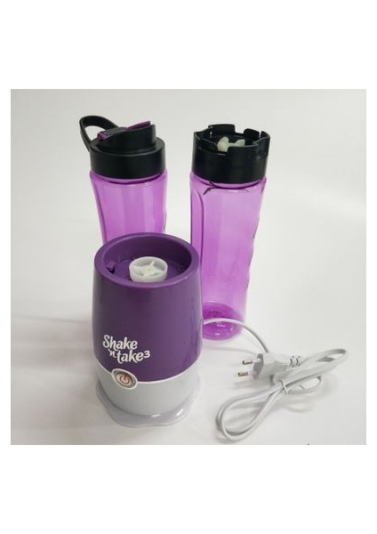 Mor Tarzı 230V-50Hz Taşınabilir Mini Elektrikli Sıkacağı Makinesi 500ML Çok Işlevli Meyve Sebze Blender Dıy Içecekler Makinesi Meyve Sıkacağı Makinesi (Yurt Dışından)