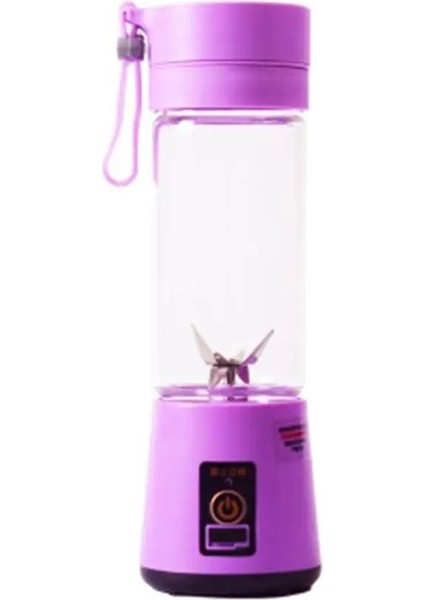 Beyaz Stil 2 Bıçak 380ML Bıçaklar Taşınabilir Elektrikli Meyve Sıkacağı Ev USB Şarj Edilebilir Smoothie Maker Karıştırıcılar Makine Sporları Şişe Juicingcup (Yurt Dışından)
