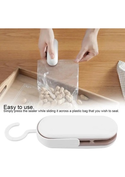 Gümüş Gri Tarzı Ev Aletleri Çantalar Için Mini Isı Yalıtım Makinesi Kullanışlı Isıtıcı Paket Mühürleyen Kelepçeler Mutfak Için Paketleme Makinesi Gıda Için (Yurt Dışından)
