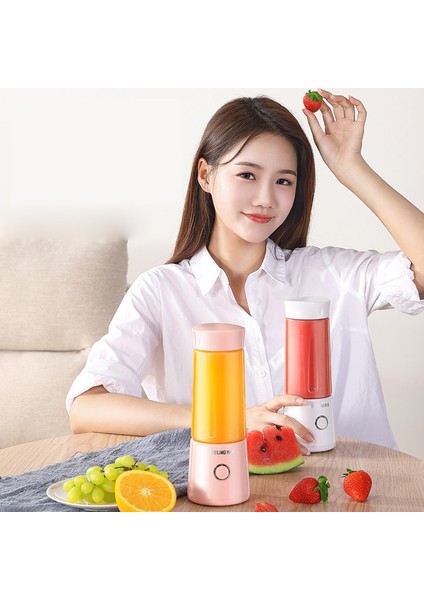 Lavanta Tarzı Mini Taşınabilir Sıkacağı Turuncu USB Elektrikli Mikser Meyve Smoothie Blender Makinesi Kişisel Mutfak Robotu Maker Suyu Yeni (Yurt Dışından)