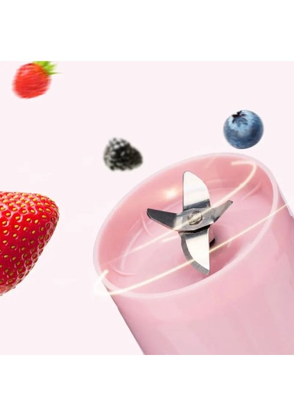 Yeşil Stil USB Şarj Edilebilir Taşınabilir Kolay Blender Mini Sıkacağı Çok Fonksiyonlu USB Şarj Suyu Bardağı Meyve Elektrikli Suyu Karıştırma Fincan (Yurt Dışından)