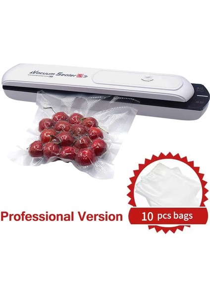 Temel Makine Stili Abd Fişi Vakumlu Gıda Mühürleyen Paketleme Makinesi 220V Ev Gıdaları Vakumlu Mühürleyen Film Mühürleyen Vakumlu Paketleyici (Yurt Dışından) indirimleri