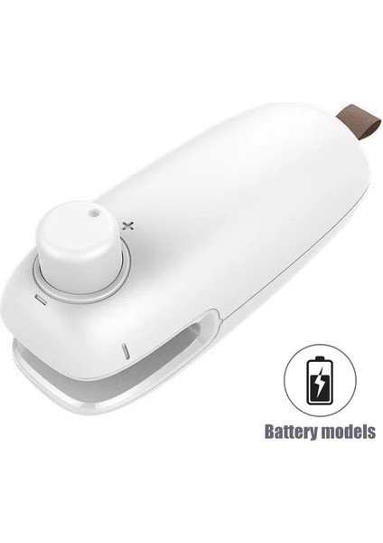 Beyaz Kuru Hücre Stili Taşınabilir Mini Kapama Makinesi USB Şarj El Basınçlı Isıtma Plastik Ambalaj Gıda Vakum Kapama Cihazı Ev Mutfak Için (Yurt Dışından)