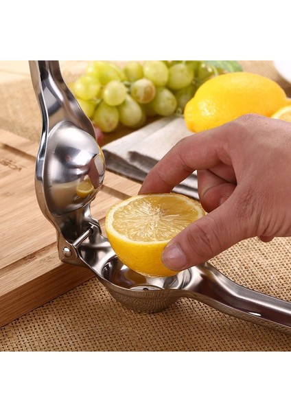 Parlak 304 Sap Stili Portakal Sıkacağı Limon Narenciye Sıkacağı Sıkacağı Mutfak Aleti Meyve Manuel Sıkacağı Işlemciler Exprimidor Suyu Presi Paslanmaz Çelik (Yurt Dışından)