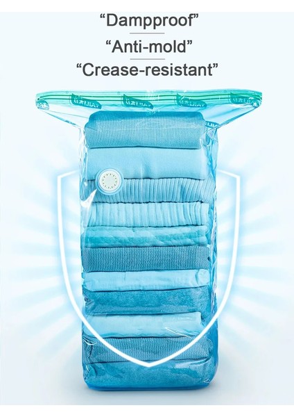 80X100X38CM Stili 3 Adet Giysi Yorgan Battaniyeler Için Sıcak Kübik Vakum Saklama Torbaları 75% Daha Fazla Depolama Seyahat Jumbo Space Saver Mühürleyen Sıkıştırma Torbaları (Yurt Dışından) fiyatları