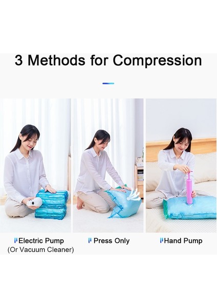 80X100X38CM Stili 3 Adet Giysi Yorgan Battaniyeler Için Sıcak Kübik Vakum Saklama Torbaları 75% Daha Fazla Depolama Seyahat Jumbo Space Saver Mühürleyen Sıkıştırma Torbaları (Yurt Dışından) modelleri