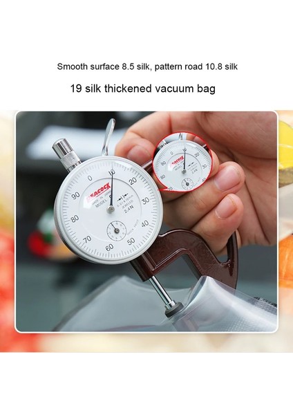 20CM ve 28CM Stili Pişirme Için Uygun Yüksek Li Kalın Siyah Ticari Gıda Vakum Poşeti Uzun Süre Taze Tutun 20*500CM ve 28*500CM (Yurt Dışından) modelleri