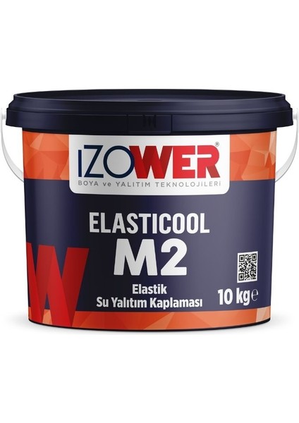 Izower M2 Elastik Su Yalıtım Kaplaması- Mavi- 10 kg