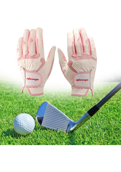 Golf Eldiveni Kaymaz Sentetik Aşınmaya Dayanıklı Spor Kadınlar Için Rahat 18 (Yurt Dışından)