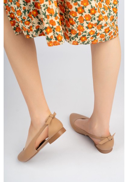 Kadın Babet Rahat Ortopedik Taban Deri Cilt modelleri