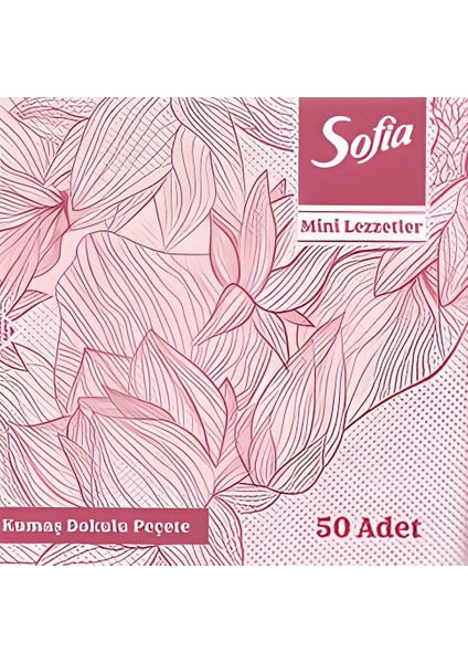 Sofıa Mini Delices 50'li Mini Peçete