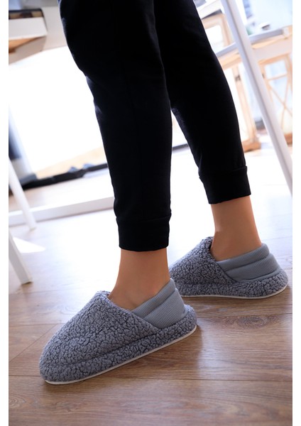 Kadın Panduf Ev Botu Ev Ayakkabısı Kalın Hafif Taban fırsatları