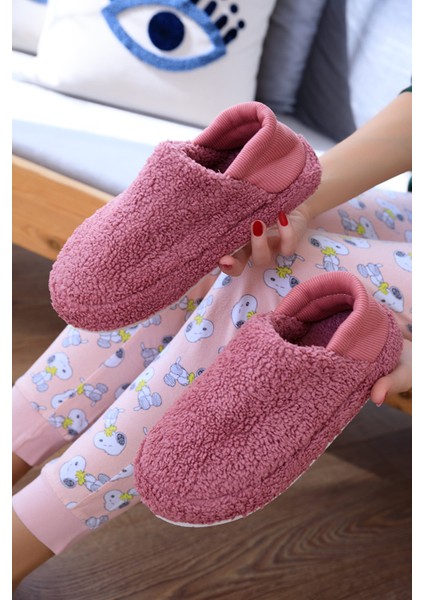 Kadın Panduf Ev Botu Ev Ayakkabısı Kalın Hafif Taban fiyatları