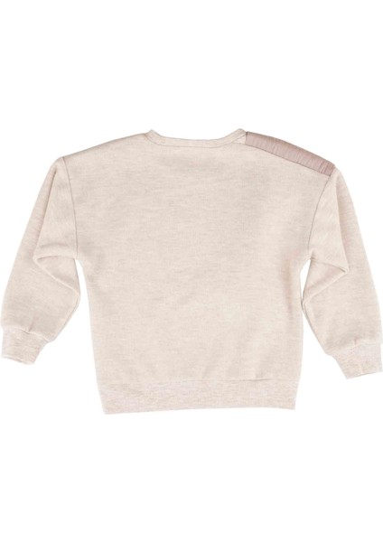Kız Çocuk Fiyonk Detaylı Sweatshırt modelleri