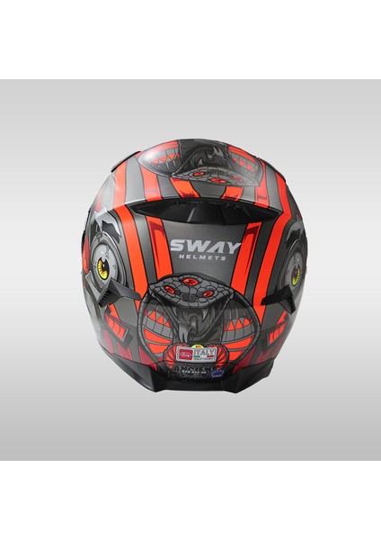 820 Venom Full Face Kask Kapalı Motosiklet Kask