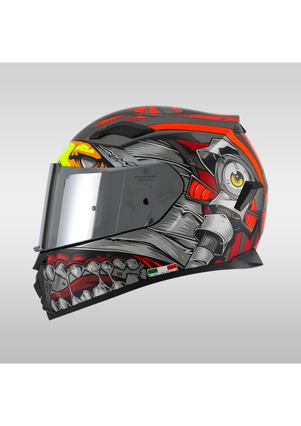 820 Venom Full Face Kask Kapalı Motosiklet Kask