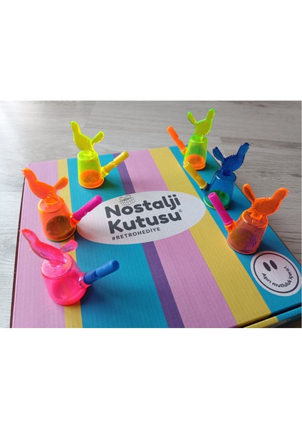 Nostaljik Kanarya Sulu Fokurdat Düdük Kanarya Sesi Çıkaran Su Düdüğü 90 Lar Oyuncakları 6 Adet