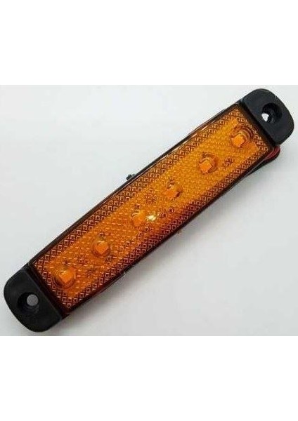 Parmak Lamba 6 LED 24V Sarı