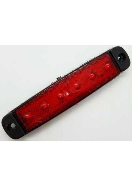 Parmak Lamba 6 LED Kırmızı 12V