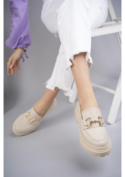 Kadın Kalın Taban Loafer Makosen Ayakkabı fiyatları