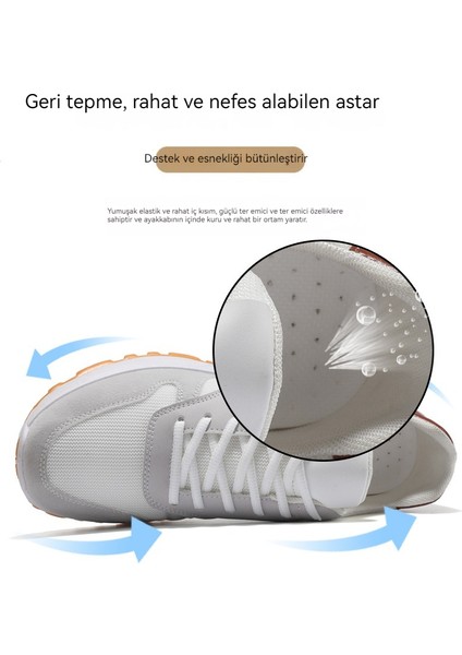 Sonbaharda Nefes Alabilen Örgülü Koşu Ayakkabısı (Yurt Dışından)