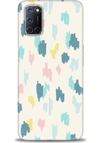 Oppo A72 Kılıf Hd Baskılı - Blue