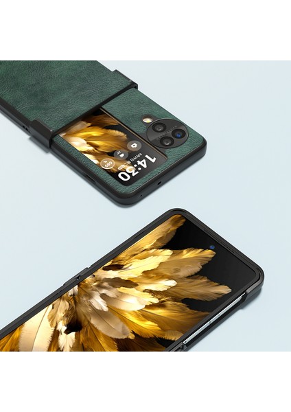 Oppo Find N3 Flip 5g Litchi Doku Anti Kırılma Kapağı Bulun (Yurt Dışından) modelleri