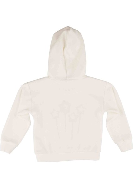 Kız Çocuk Baskılı Kapüşonlu Sweatshırt modelleri
