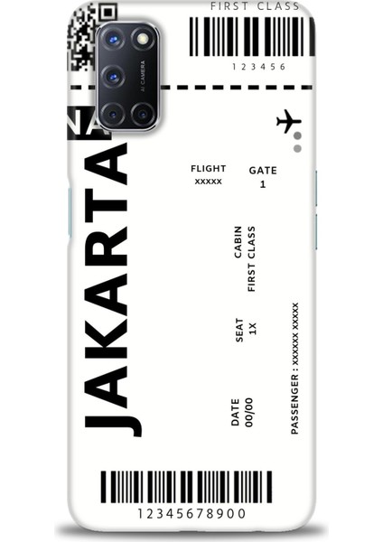 Oppo A72 Kılıf Hd Baskılı - Jakarta
