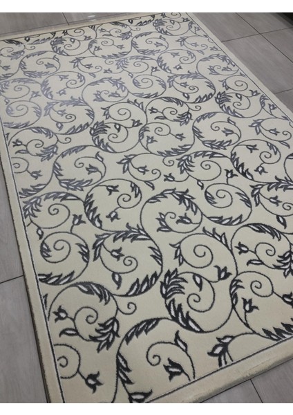 Saray Halı Vizyon 11351 Ws 150X230 Beyaz Gri 4 M2 Halı !
