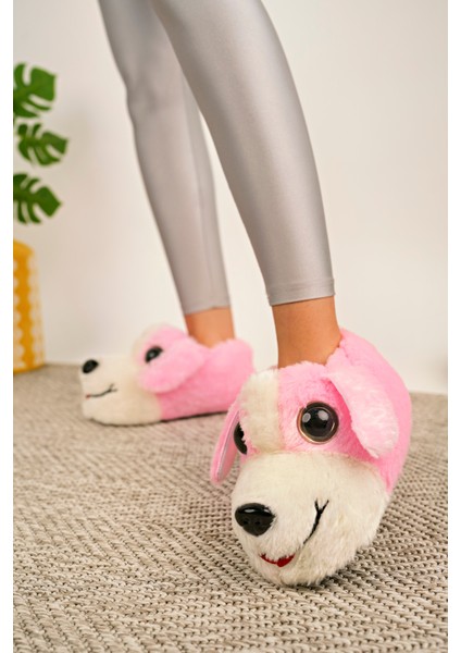 Unisex Hayvanlı Panduf Ev Ayakkabısı Ses Yapmaz Taban fiyatları