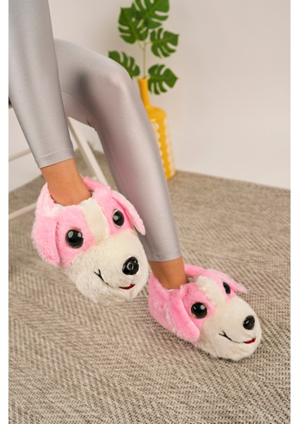 Unisex Hayvanlı Panduf Ev Ayakkabısı Ses Yapmaz Taban modelleri