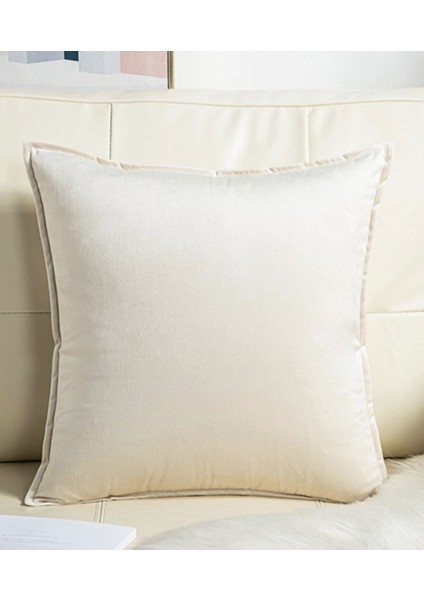 Minness Dekoratif Yastık & Kırlent 43 x 43 - Krem fiyatları