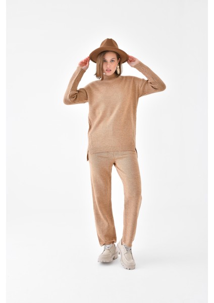 Kadın Saç Örgülü İkili Takım Bisküvi 20618 fiyatları