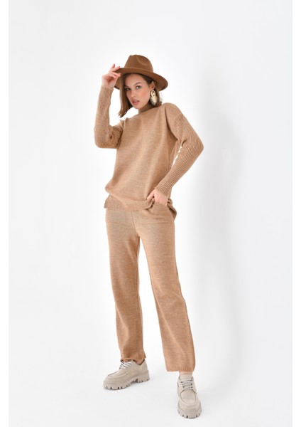 Kadın Saç Örgülü İkili Takım Bisküvi 20618 modelleri