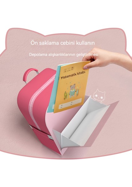 Yeni Ilkokul Öğrencilerinin Yükünü Azaltan ve Omurgayı Koruyan Çocuk Sırt Çantası (Yurt Dışından) indirimleri