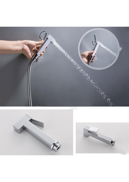 Taharetmatik Ara Musluk Filtreli Metal Lüks Tuvalet Wc Banyo Klozet Bide Taharet Musluğu Bebek Hayvan Araba Yıkama Musluğu