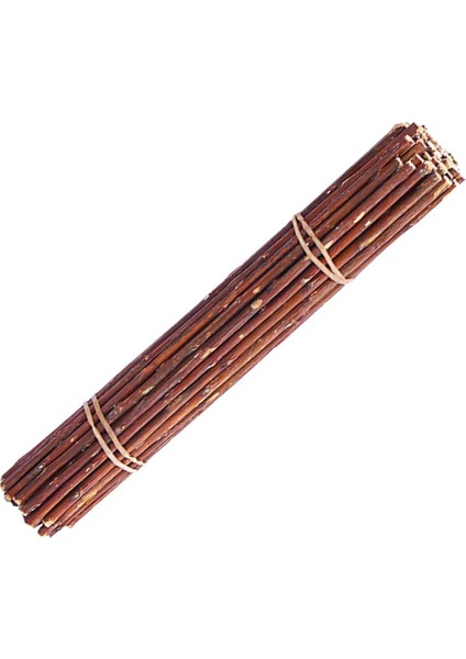 I Için 50 Ahşap Çubuklar Dıy I Bezemeler Için Çubuklar 40 cm Kırmızı (Yurt Dışından)