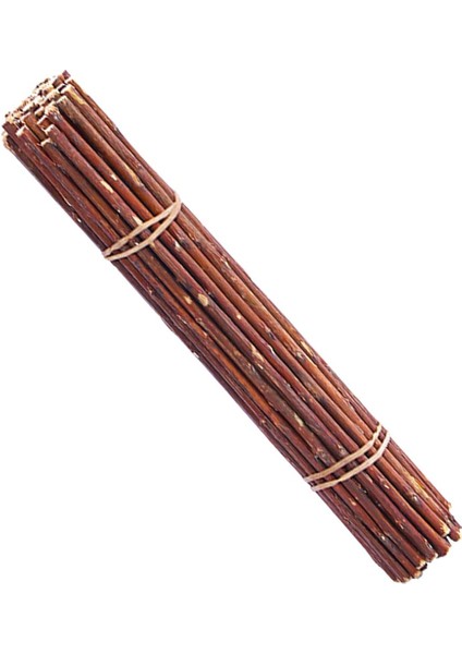 I Için 50 Ahşap Çubuklar Dıy I Bezemeler Için Çubuklar 40 cm Kırmızı (Yurt Dışından)