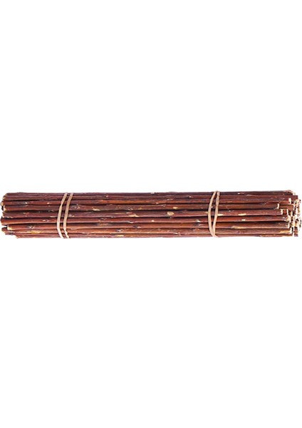 I Için 50 Ahşap Çubuklar Dıy I Bezemeler Için Çubuklar 40 cm Kırmızı (Yurt Dışından)