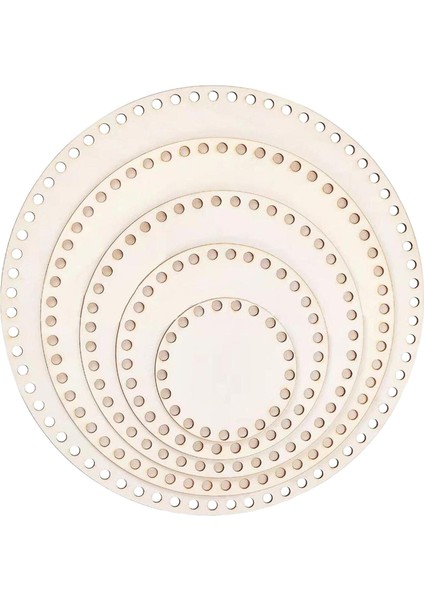 5x Alt, Tığ Işi Çanta Alt, 10/15/20/25/30 Cm, Yuvarlak (Yurt Dışından) fiyatları