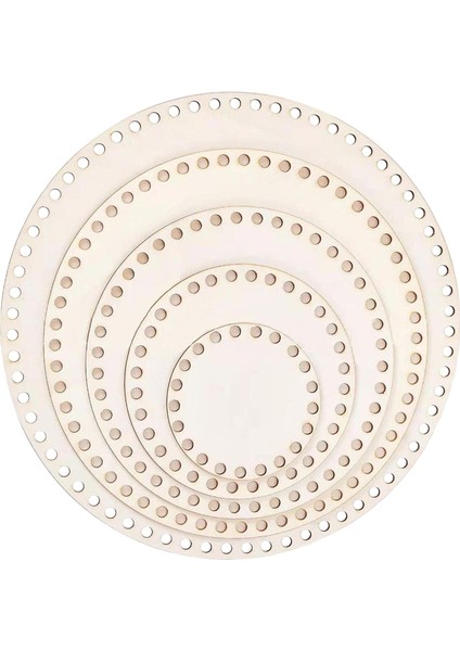 5x Alt, Tığ Işi Çanta Alt, 10/15/20/25/30 Cm, Yuvarlak (Yurt Dışından) modelleri
