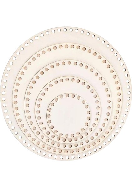 5x Alt, Tığ Işi Çanta Alt, 10/15/20/25/30 Cm, Yuvarlak (Yurt Dışından) indirimleri