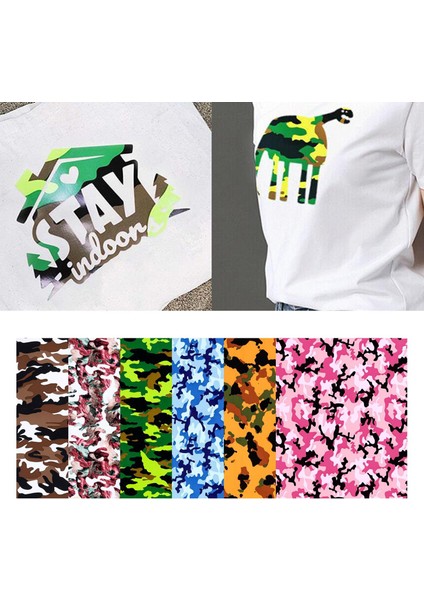 Konfeksiyon Için T Shirt Htv Üzerinde 6 10X12 Inç Isı Transferi (Yurt Dışından) indirimleri