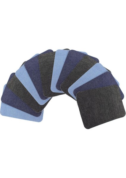 12 Denim Ş Yamaları Giyim Jean Aplikler Üzerinde (Yurt Dışından)