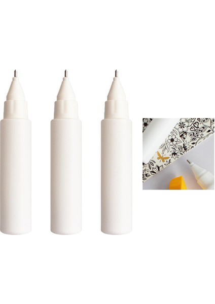 Meriglare 3 Taşınabilir Boş Şiş Çizik Ücü Marker Boya (Yurt Dışından)
