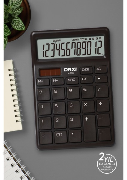 X-120 Hesap Makinesi modelleri
