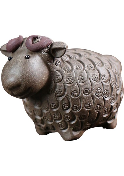 Küçük Heykeli Çay Heykel Heykelcik Centerpiece Gri (Yurt Dışından)
